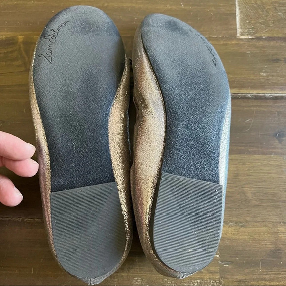 Sam Edelman Felicia Ballet Flats Gunmetal Shimmer - Picture 9 of 9